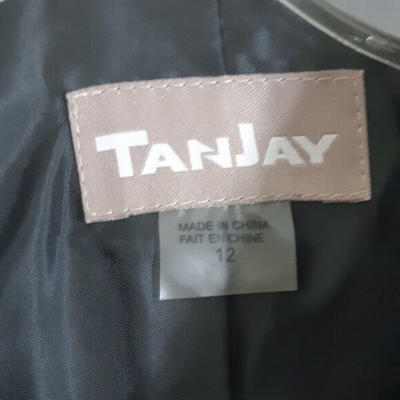 Womens Vintage Blazer Jacket Snakeskin Full Zip Size 12 Metallic Silver - Picture 4 of 5